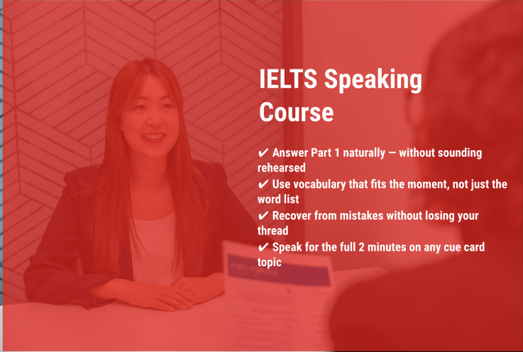 IELTS Speaking Course